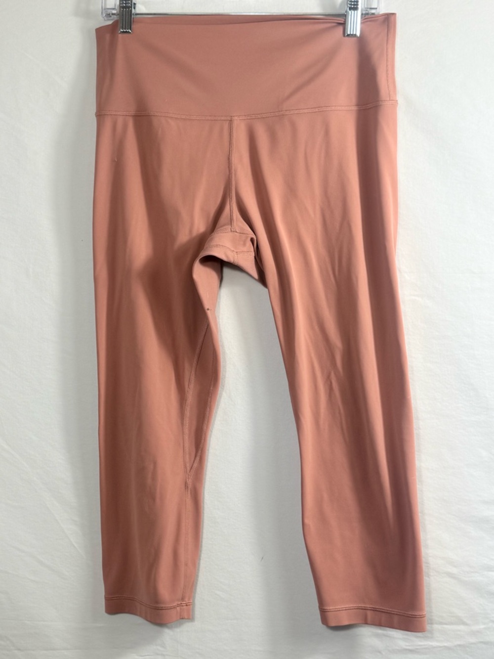 Lululemon Align High-Rise Crop Leggings in Coral Pink
